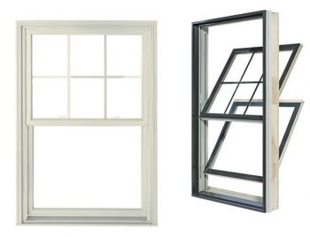 Double Hung Windows with low E coating energy efficient