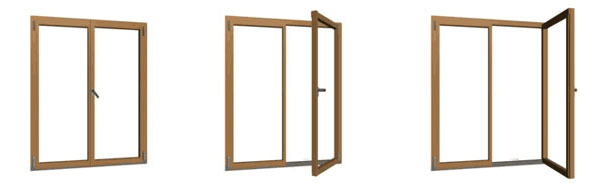 German tilt turn swing woindow design